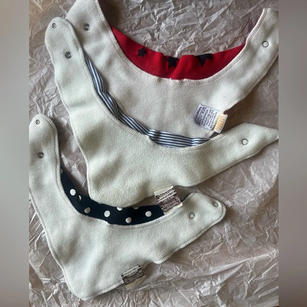 Set of 3 Soft and Stylish Funky Giraffe Brand Baby Bib/Scarf 🇬🇧🦒